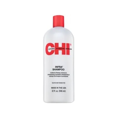 CHI Infra Shampoo укрепващ шампоан за регенериране, подхранване и защита на косата 946 ml