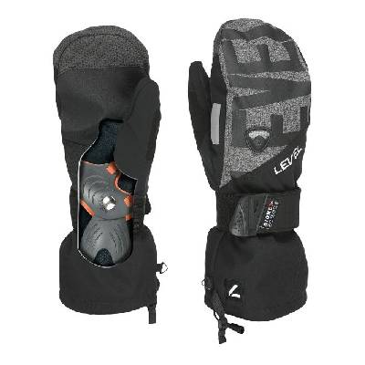 Dětské rukavice Level Fly JR Mitt Black-Grey L