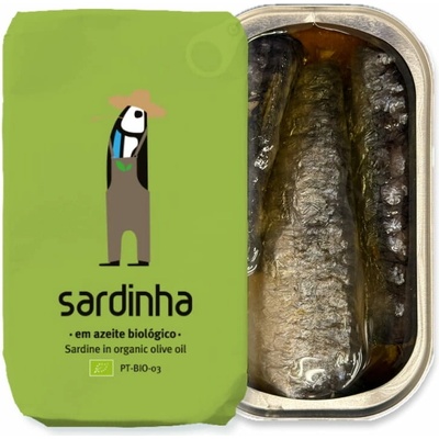 A Banca da Sardinha Sardinky v pikantním olivovém oleji lehce zauzené 120 g
