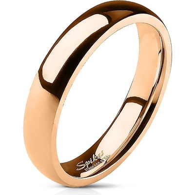 Šperky4U Zlacený ocelový prsten OPR0016 6