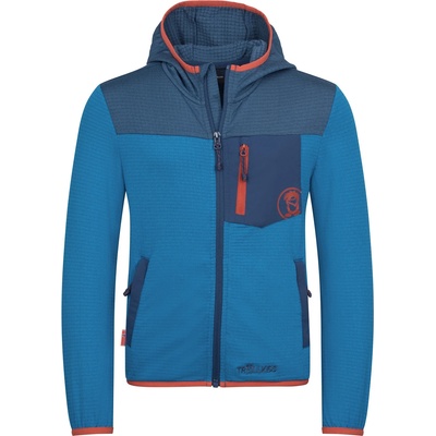 TROLLKIDS Детско поларено яке Trollkids Kid's Holmedal Jacket Fleece jacket - Summernight Blue / Mystic Blue - размер 92 (EU) (703-6747-0311)