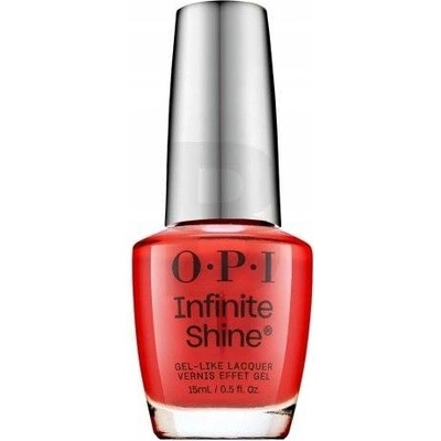 OPI Infinite Shine Silk lak na nehty s gelovým efektem Knock 'Em Red 15 ml