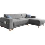 Miuform Сив разтегателен/с място за съхранение ъглов диван Classy Sophie - Miuform (B577LIN18)