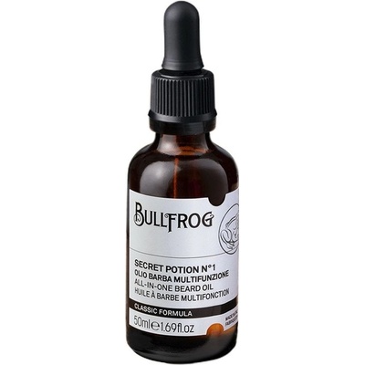 Bullfrog univerzálny olej na holenie a fúzy Secret Potion No.1 50 ml