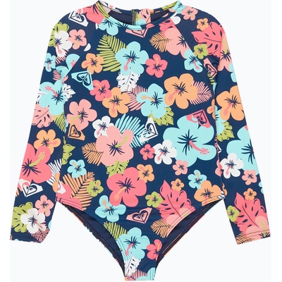 Roxy Детски цял бански костюм ROXY Morning Flower Onesie mood indigo morning flowers