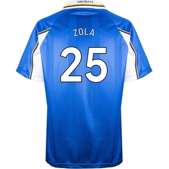 Image 1 of Score Draw Футболна фланелка Score Draw SD Zola Chelsea Retro Home Shirt 1998 Adults - Zola 25