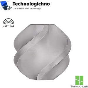 Bambu Lab PETG Translucent Bambu Gray Refill No Spool (G01-D0-1.75-1000-SPLFREE)