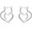 Silenti Jewelry Сребърни обеци "Kitty