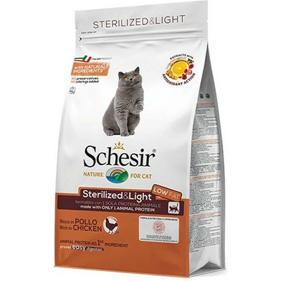 Schesir Sterilized Kuracie s ryžou 1,5 kg