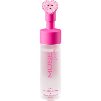 Muse Cosmetics Pink 2-in-1 Cleansing Foam Балсам за устни унисекс 150ml