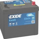 Exide Excell 12V 60Ah 390A EB604