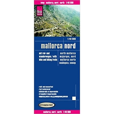 Malorka Sever Mallorca North 1:40.000 turist. mapa RKH