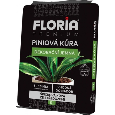 Agro Floria CS PREMIUM Piniová kůra JEMNÁ 5 l – Zboží Dáma
