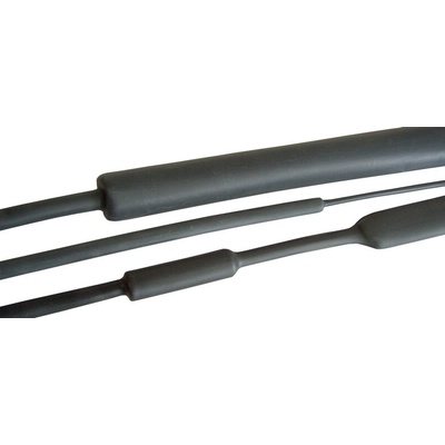 Tracon Čierna zmršťovacia bužírka s lepidlom 40/12mm 3:1-4:1 1m ZS40/12R