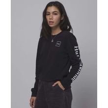 HUF DOMESTIC LS CROP TEE Black