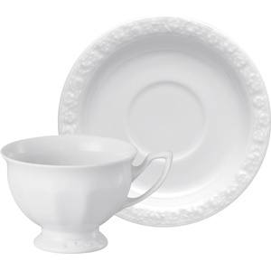 Rosenthal Чаша за кафе Maria бяла с чинийка 180 мл (10430 800001 14742 + 10430 800001 14741)
