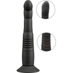 Couples Choice G and P-Spot Thrusting Vibrator Black