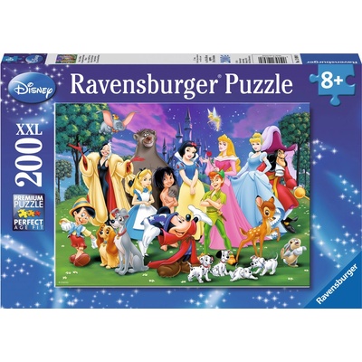 Ravensburger Pohádkové Disney postavy 200 dílků – Zboží Mobilmania