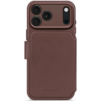 Decoded Кожен калъф Decoded Backcover с MagSafe за iPhone 17 Pro Max - сив (D26IPO17PMDW5CN)