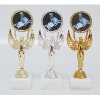 VIZINGR Holubi trofeje F32-830-L188 bronz