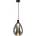 Candellux Пендант на кабел DENSO 1xG9/5W/230V, Ø 20 cm, черен хром (CA1173)