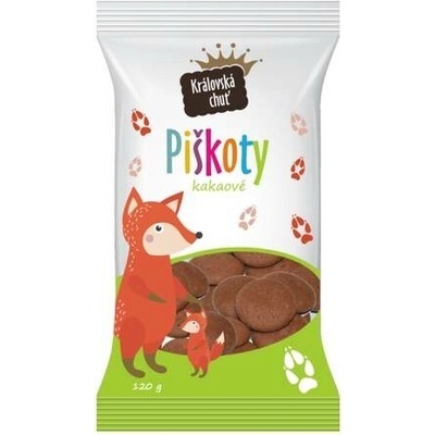 Královská chuť Piškoty kakaové 120 g