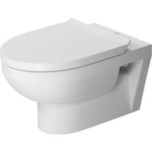 Duravit DuraStyle Basic - Висяща тоалетна с седалка SoftClose, без ръб, бяла 45620900A1 (45620900A1)