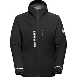 Mammut Мъжко водоустойчиво яке Mammut Aenergy Trailrunning Hardshell Hooded Jacket Waterproof jacket - Black - размер XL (002-3104-0314)