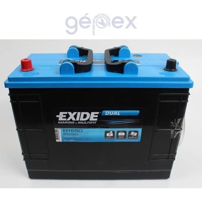 Exide 142Ah 800A ER650 Dual