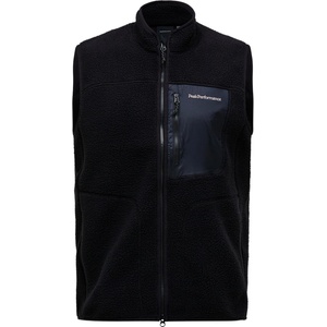 Peak Performance Мъжки поларен елек Peak Performance Naturerush Pile Vest Fleece vest - Black - размер XXL (032-1698-0115)