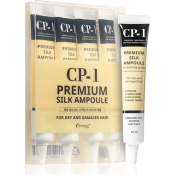 CP-1 Premium Silk регенерираща грижа без изплакване за суха и увредена коса 4x20ml