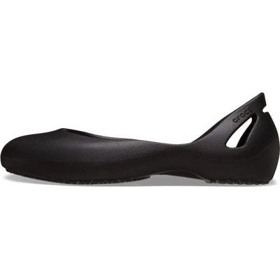 Crocs Kadee Flat dámské baleríny černá – Zboží Dáma