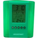  Моливник с часовник Assistant AH 1050 Зелен (AH 1050)