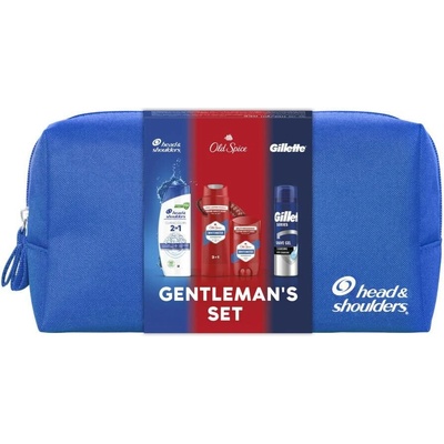 Head & Shoulders Gentleman's šampon proti lupům 2 v 1 330 ml + sprchový gel 250 ml +tuhý deodorant pro muže 50 g