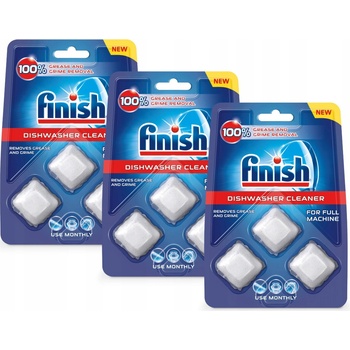 Finish Tablety na čistenie umývačky riadu Regular 3 x 3 ks