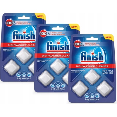 Finish Tablety na čistenie umývačky riadu Regular 3 x 3 ks