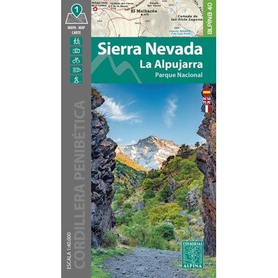 mapa Sierra Nevada 1:40 t.