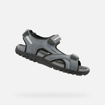 Geox Сиви мъжки сандали Geox Strada Geox | Siv | МЪЖЕ | 41