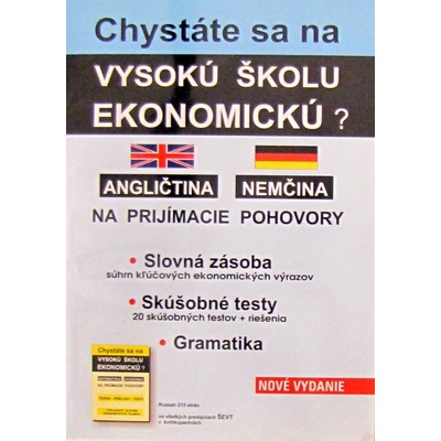 Chystáte sa na vysokú školu ekonomickú?