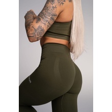 Gym Glamour Legíny Push Up Khaki