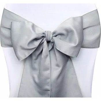 Image 1 of PartyDeco Панделка за стол - сребърна 0, 15 x 2, 75 м