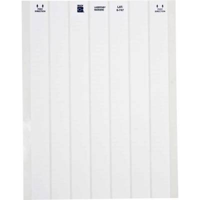 Brady LAT-7-747-10 / 029718, LaserTab Laser Printable Labels, 25.40 mm x 12.70 mm (29718)