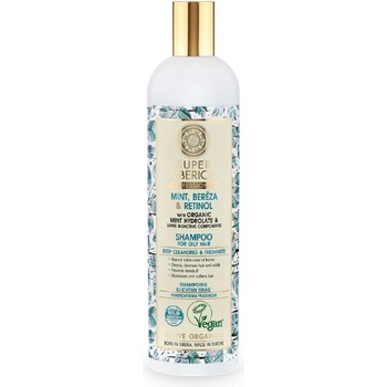Natura Siberica Super Siberica Mint, Berёza & Retinol Shampoo for Oily Hair 400 ml