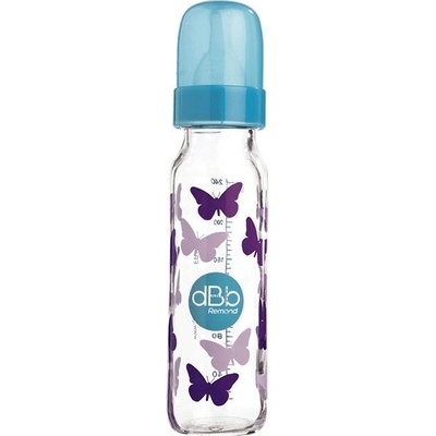 dBb Remond skleněná lahvička tyrkysová 240 ml