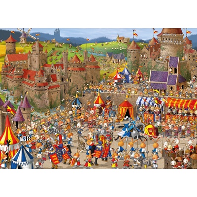 Heye François Ruyer Bunny Battles 1000 dílků