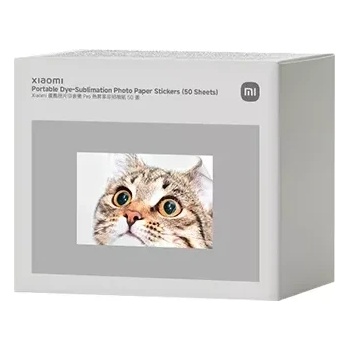 Xiaomi Portable Dye-Sublimation Photo Paper (50 Sheets) (BHR082PGL)