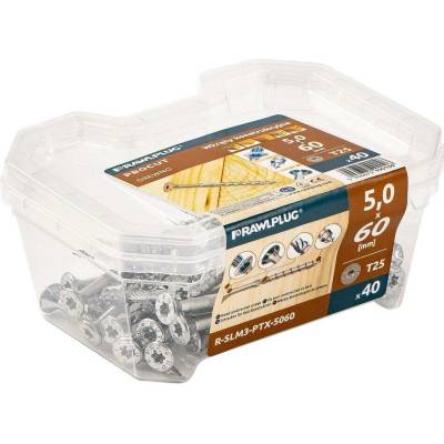 Vrut Rawlplug R-SLM7-PTX-5060, 5x60mm, 40ks