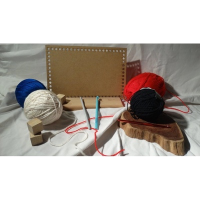 JWD Šablona na háčkování 24x15cm – Zboží Mobilmania