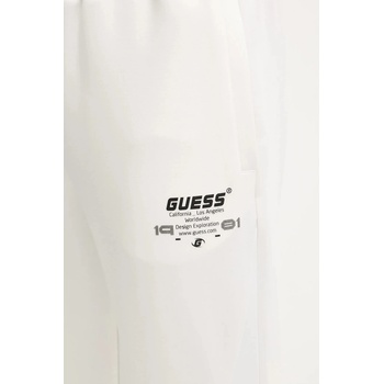 Guess Спортен панталон Guess RYOTA мъжки в бяло с принт Z5BB00 KCNS2 (Z5BB00.KCNS2)