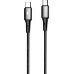 Proove WIREX кабел USB-C/USB-C, 3A/60W, 480Mbps, 2m, алуминиева сплав, оплетен (CCWX60002221)